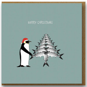 Penguin and Fish Tree