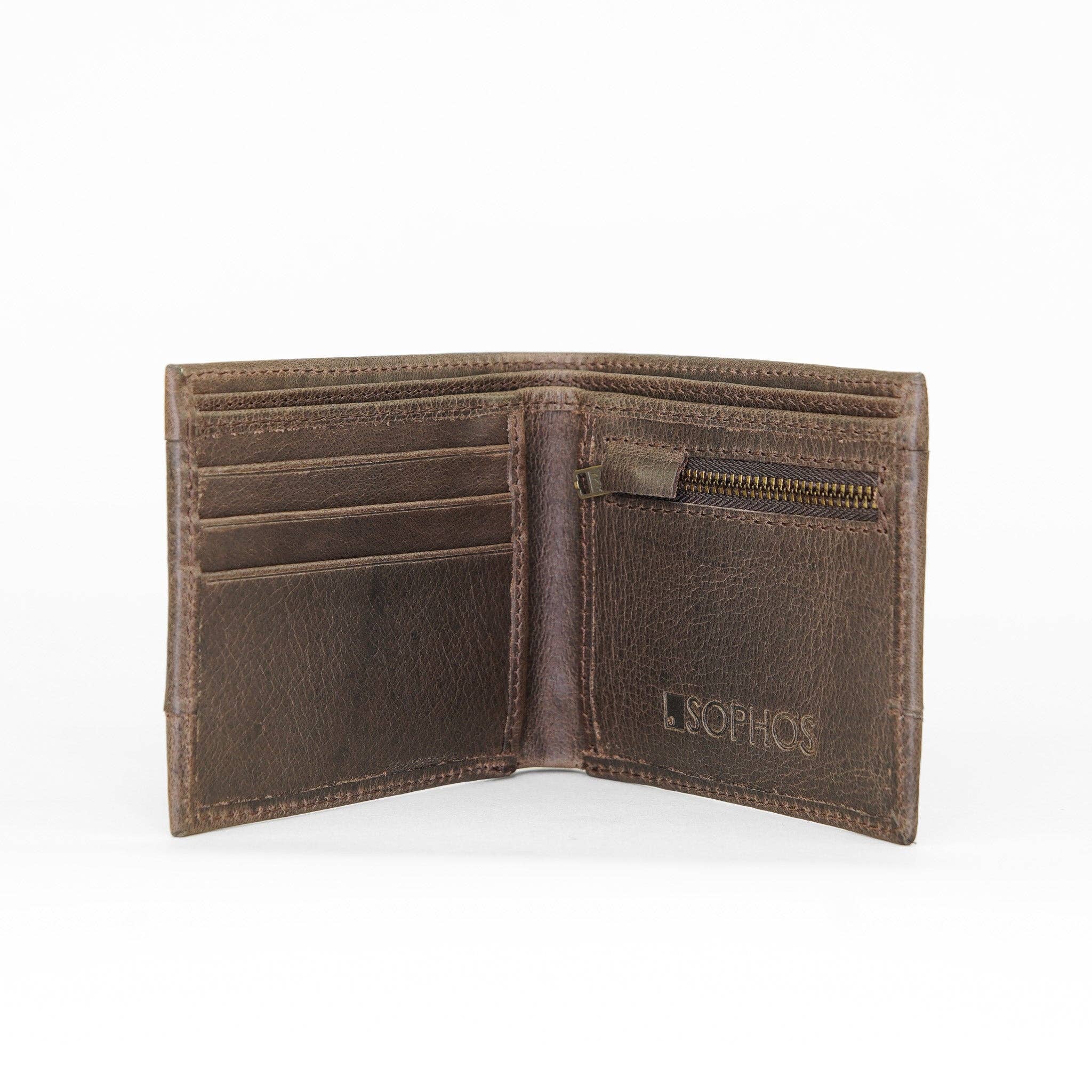 Olive Waxed Canvas Wallet