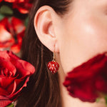 Load image into Gallery viewer, Heart Drop Earrings
