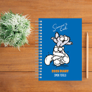 Simon's Cat 2025 A5 Wiro Diary