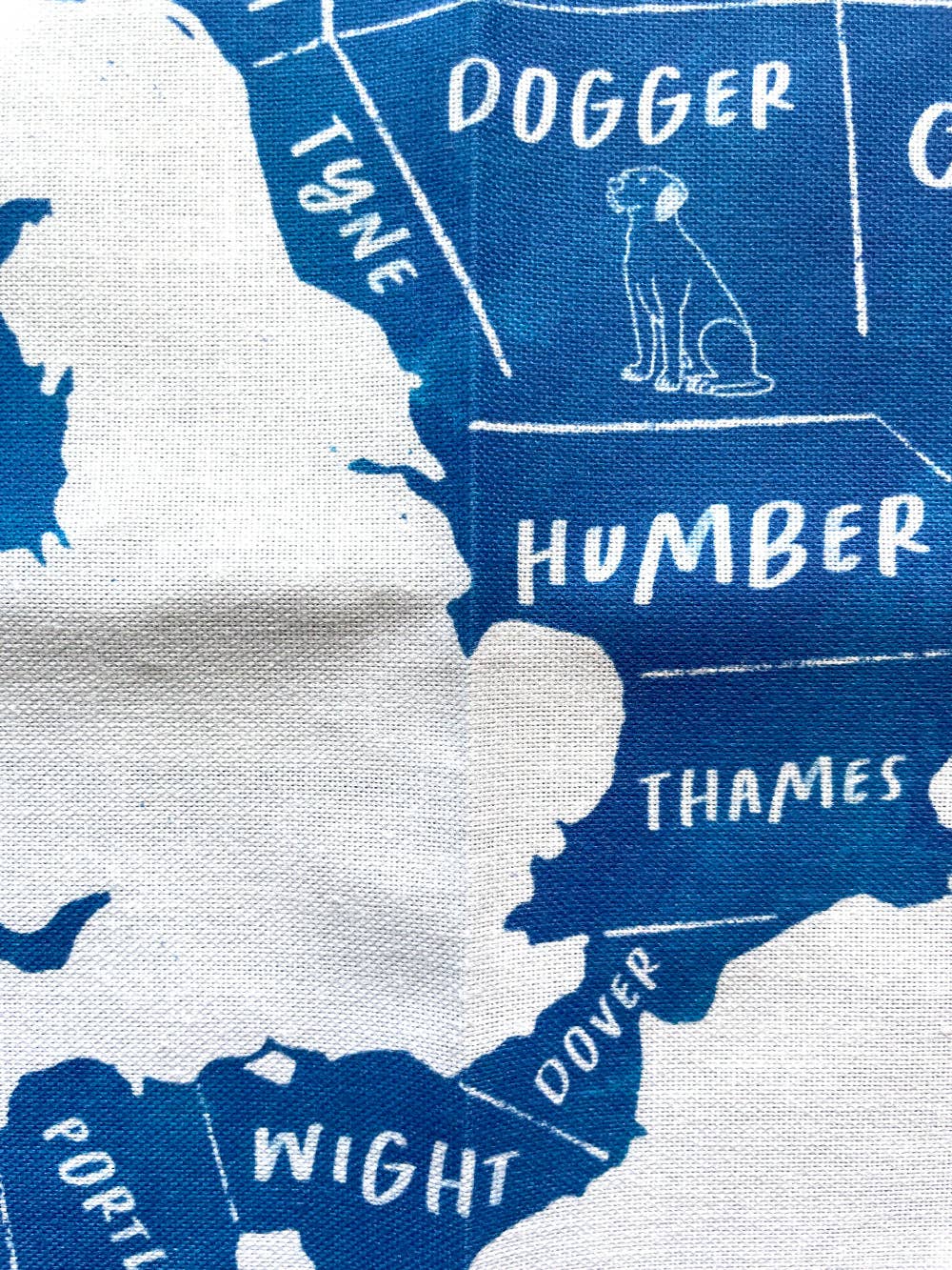 The Shipping Forecast - tea towel