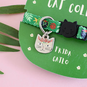 Frida Catlo Artist Cat Collar