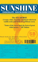 Laden Sie das Bild in den Galerie-Viewer, Sunshine Chocolate The Seahorse - white melt bar
