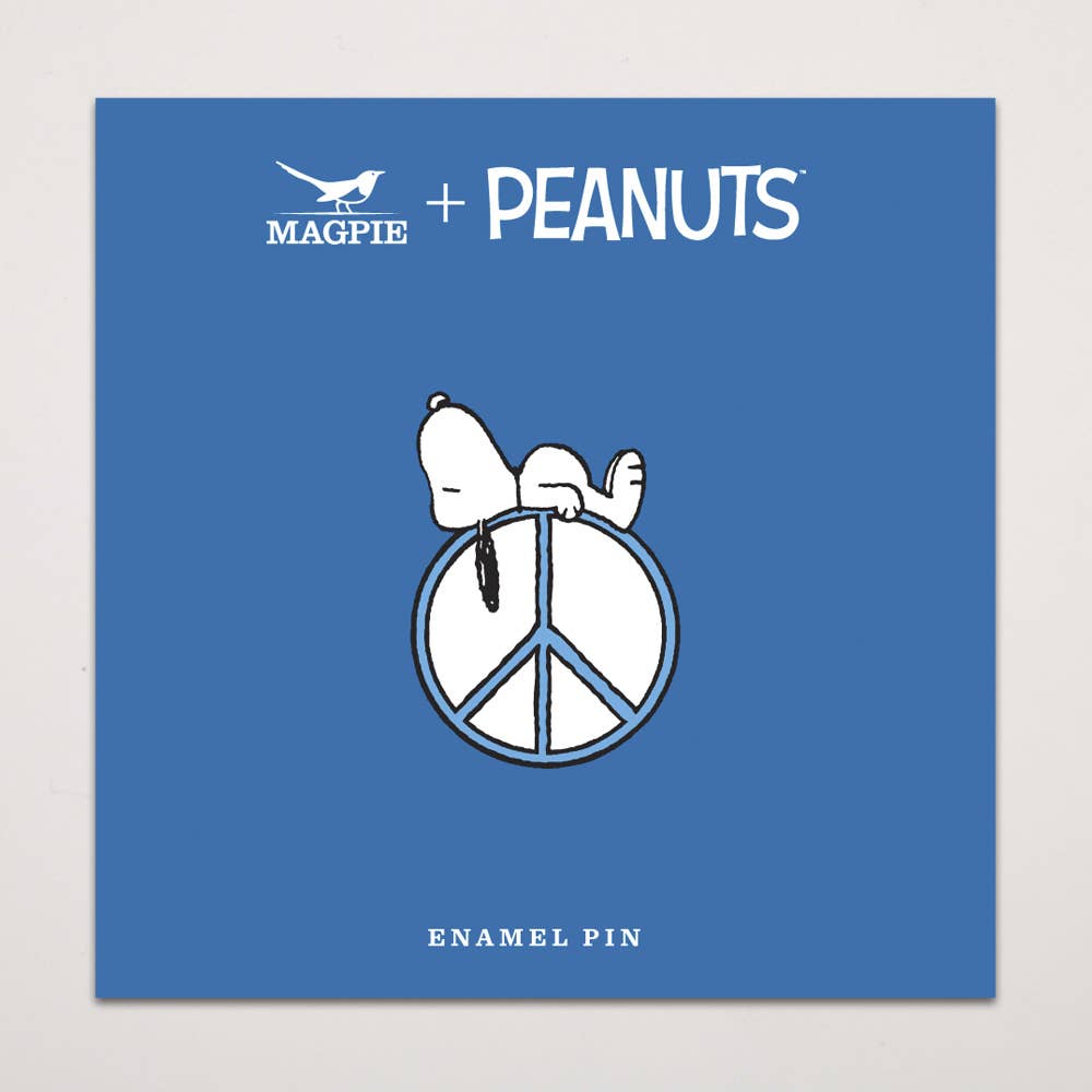 Peanuts Good Vibes Pin - Peace