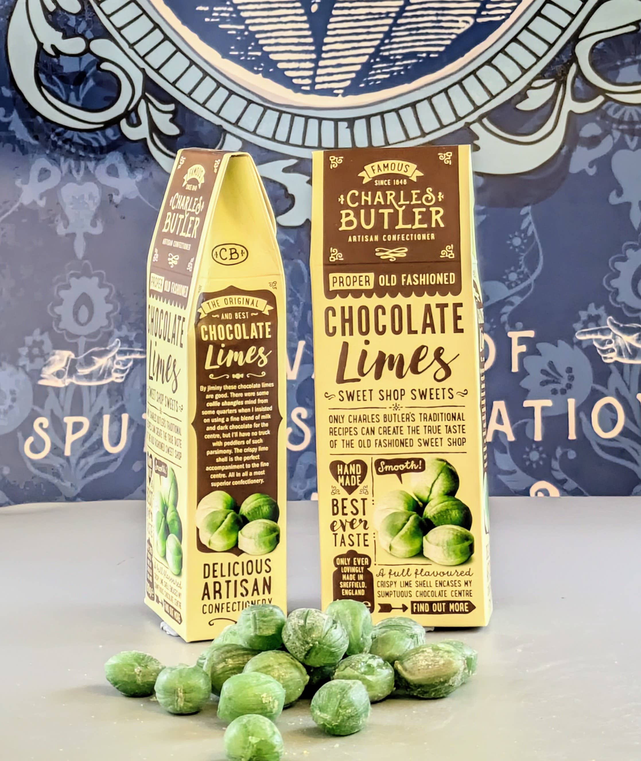 Charles Butler Chocolate Limes 190g