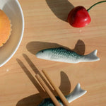 Laden Sie das Bild in den Galerie-Viewer, Green Fish Chopstick Rest
