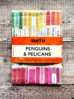 Load image into Gallery viewer, Penguins and Pelicans - tea towel
