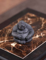 Carica l&#39;immagine nel visualizzatore di Gallery, Gohobi Handmade Ceramic YiXing Clay Animals Ornament Tea pet: Gorilla
