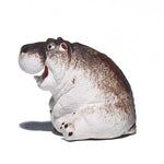 Load image into Gallery viewer, Gohobi Handmade Ceramic YiXing Clay Animals Ornament Tea pet: Hippo
