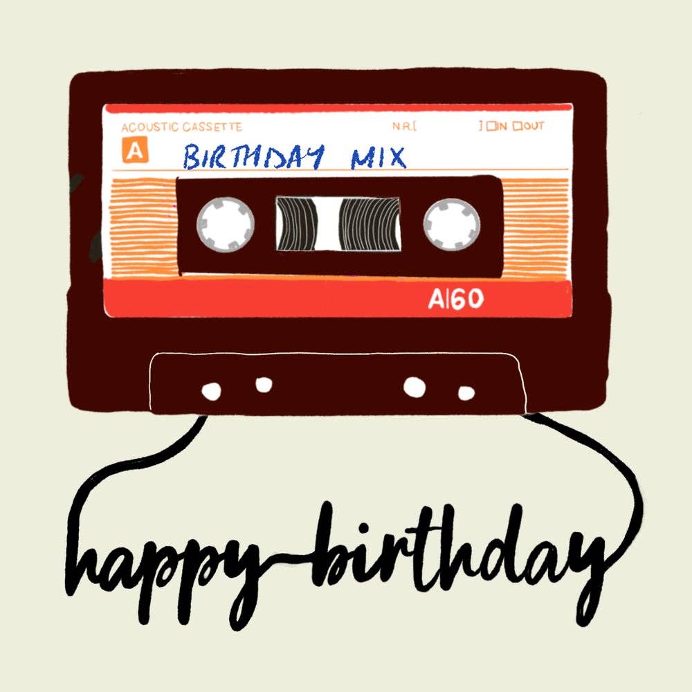 Birthday Mixtape by Design Smith