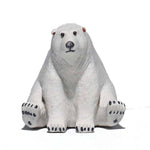 Carica l&#39;immagine nel visualizzatore di Gallery, Gohobi Handmade Ceramic YiXing Clay Animals Ornament Tea pet: Polar bear
