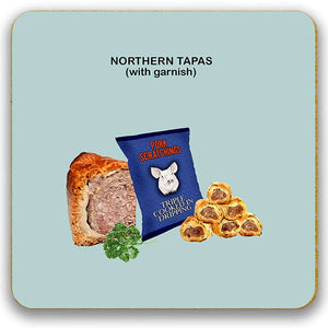 Northern Tapas coaster