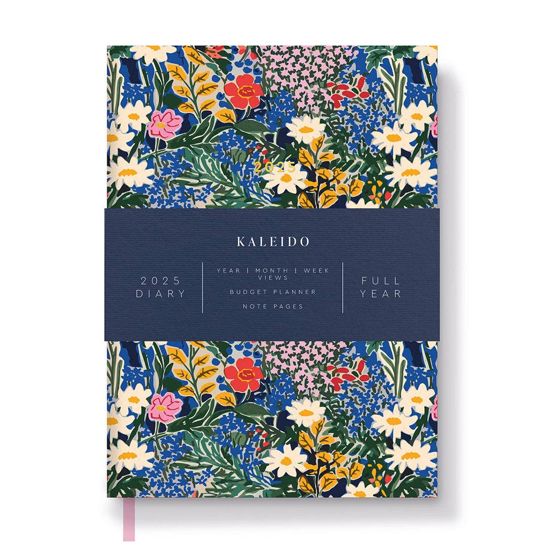 Painted Floral A5 2025 Diary