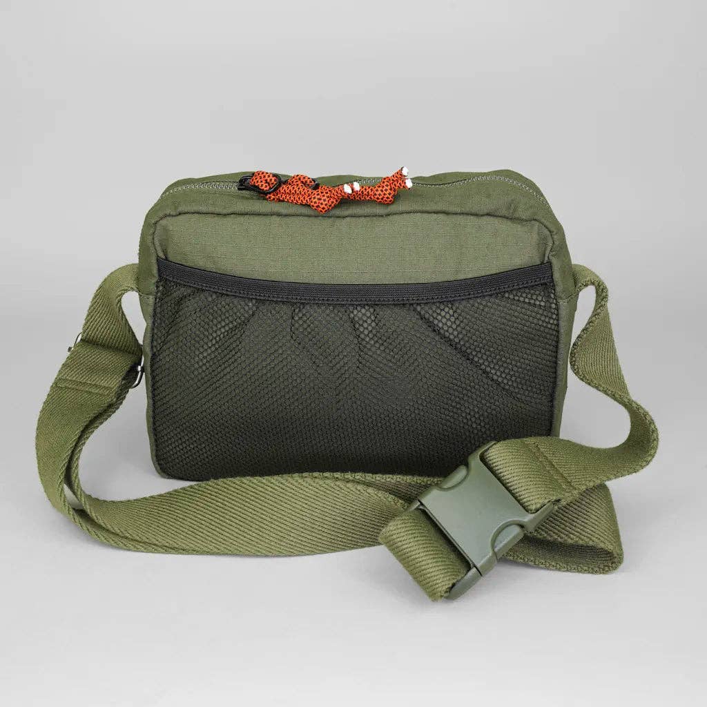 Navigator Cross Body Bag Green