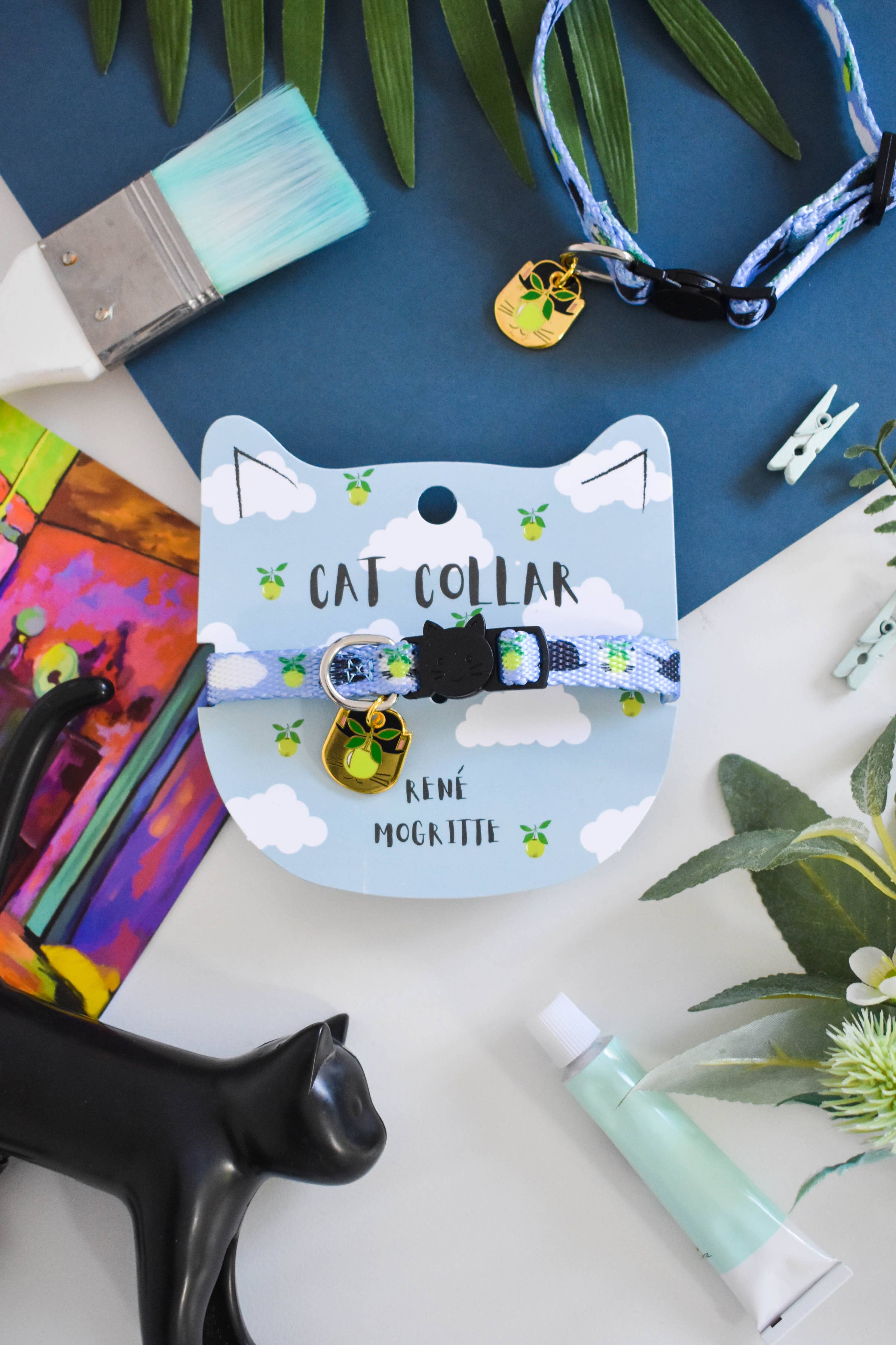 René Mogritte Artist Cat Collar