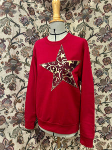 Shining Star patch sweatshirt bespoke