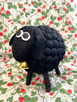 Load image into Gallery viewer, Big Barry Felted Wool Sheep - Black
