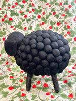 Load image into Gallery viewer, Big Barry Felted Wool Sheep - Black
