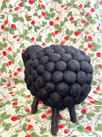 Load image into Gallery viewer, Big Barry Felted Wool Sheep - Black
