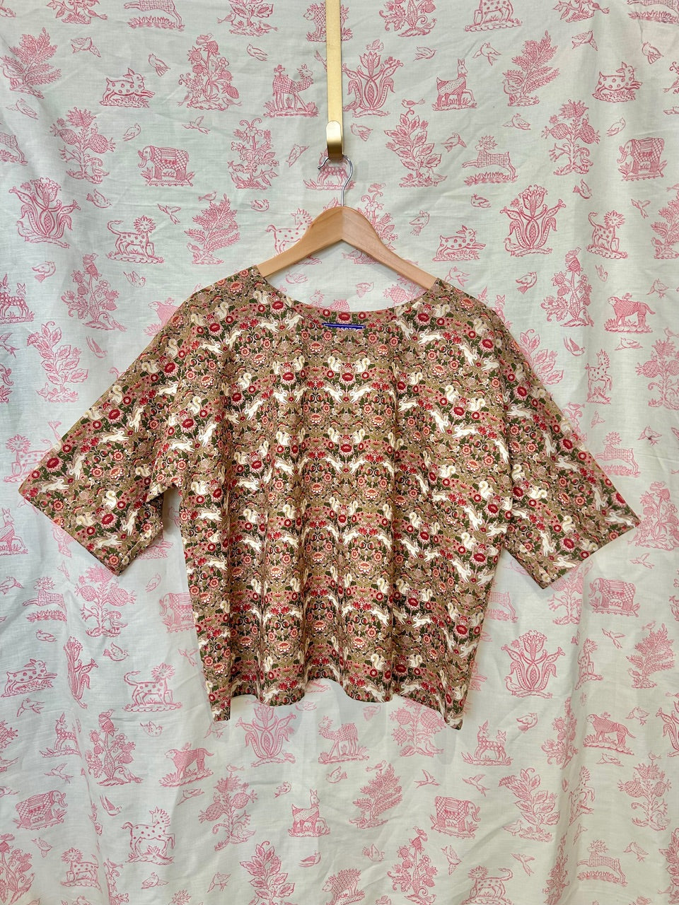 Woodland Beige Croptop