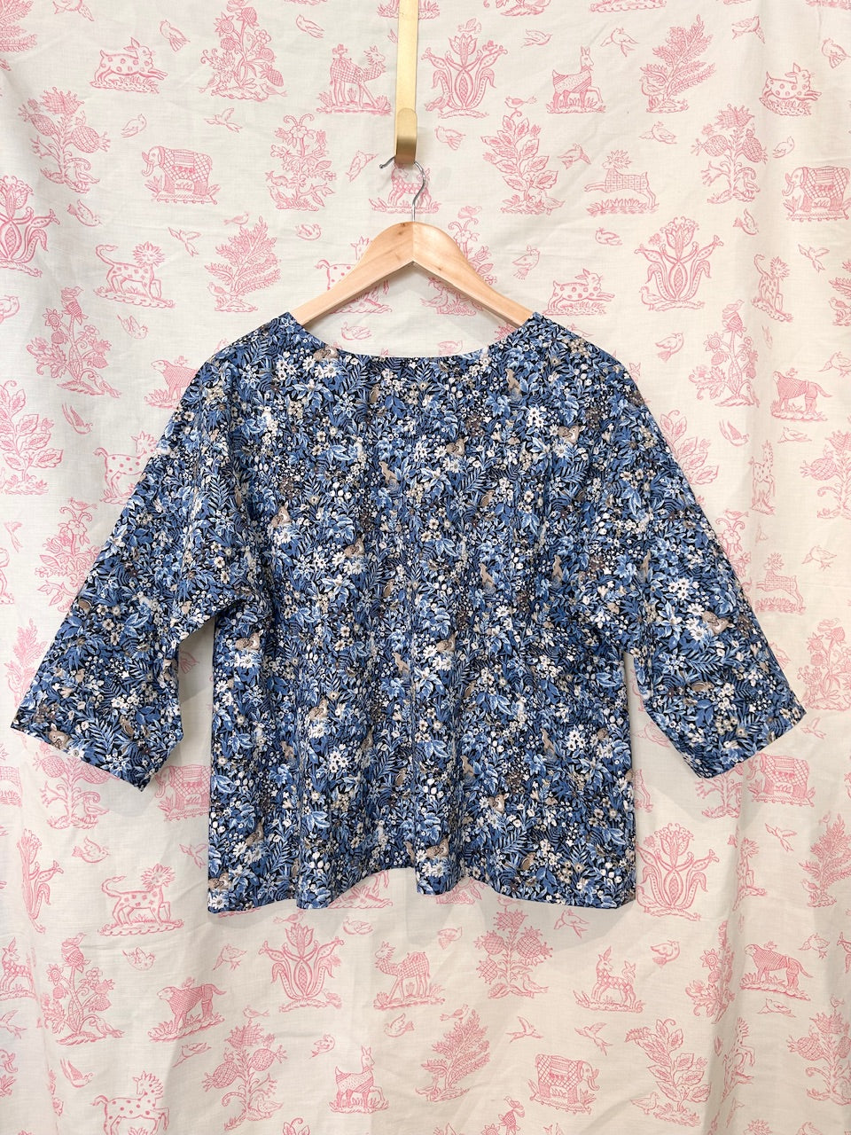 Forestland Blue Croptop