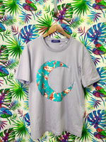 Load image into Gallery viewer, C Moon Patch T-shirt bespoke
