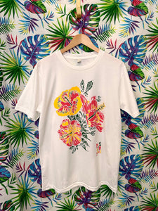 Lotus Flower White T-shirt