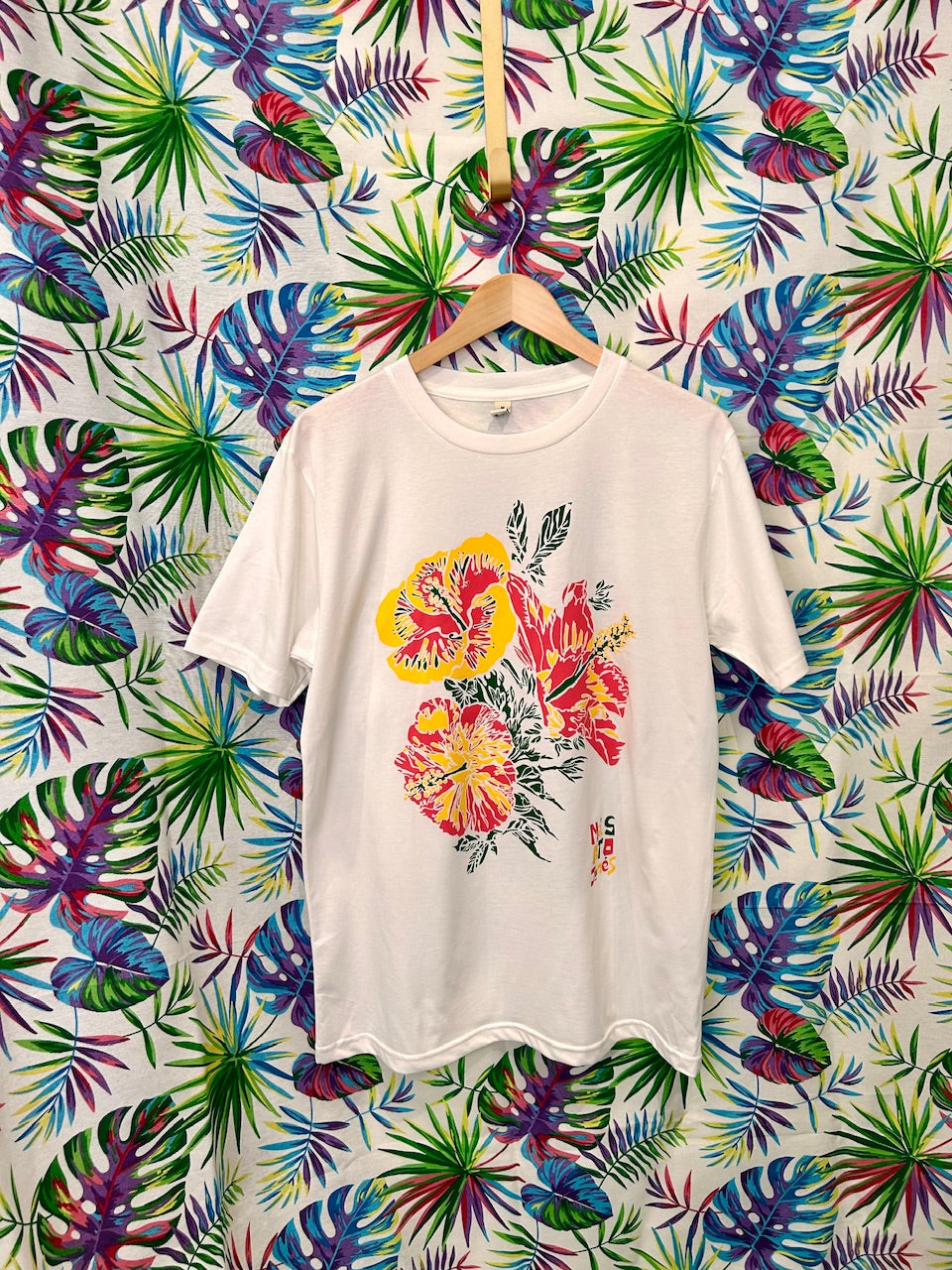 Lotus Flower White T-shirt