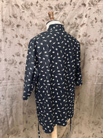 Load image into Gallery viewer, KURO Rabbit Cotton Yukata
