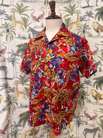 Load image into Gallery viewer, Apples and Grapes Cotton Sateen Shirt
