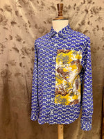 Load image into Gallery viewer, KADOMATSU Contrast Panel Shirt
