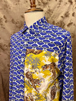 Load image into Gallery viewer, KADOMATSU Contrast Panel Shirt
