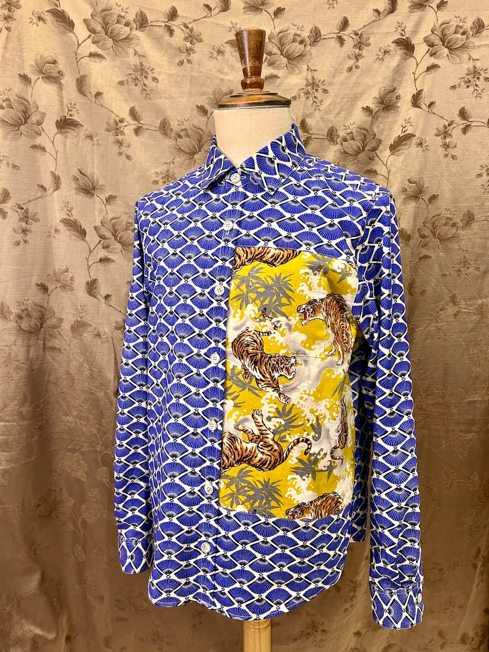 KADOMATSU Contrast Panel Shirt