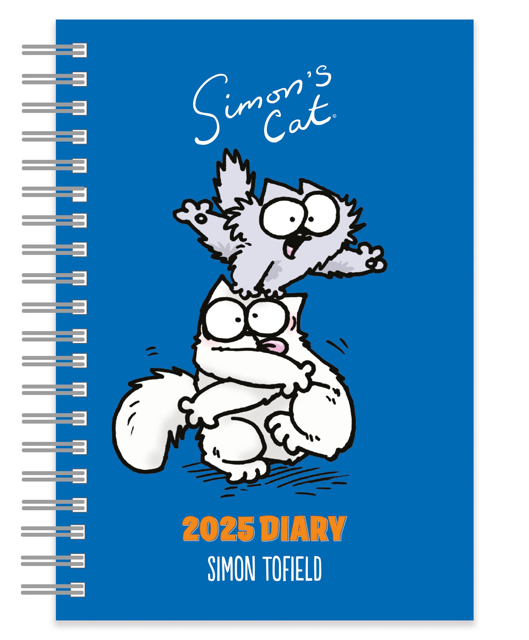 Simon's Cat 2025 A5 Wiro Diary