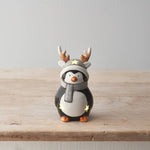 Laden Sie das Bild in den Galerie-Viewer, Penguin W/Antlers, 13.5cm
