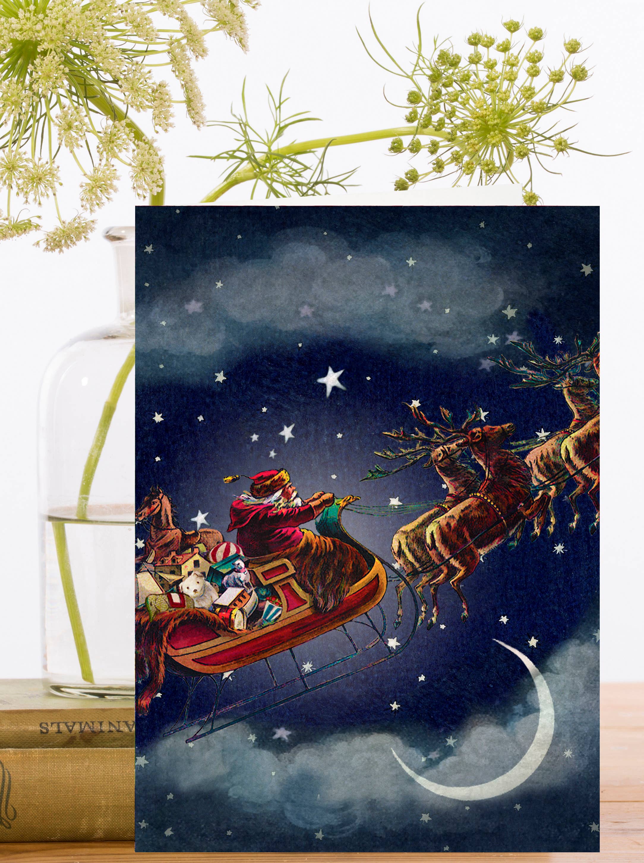 Starry Night Christmas Card