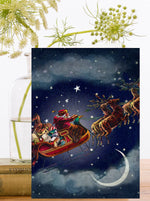 Laden Sie das Bild in den Galerie-Viewer, Starry Night Christmas Card
