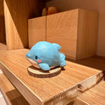 Load image into Gallery viewer, Gohobi Handcrafted Wooden Dolphin Ornament
