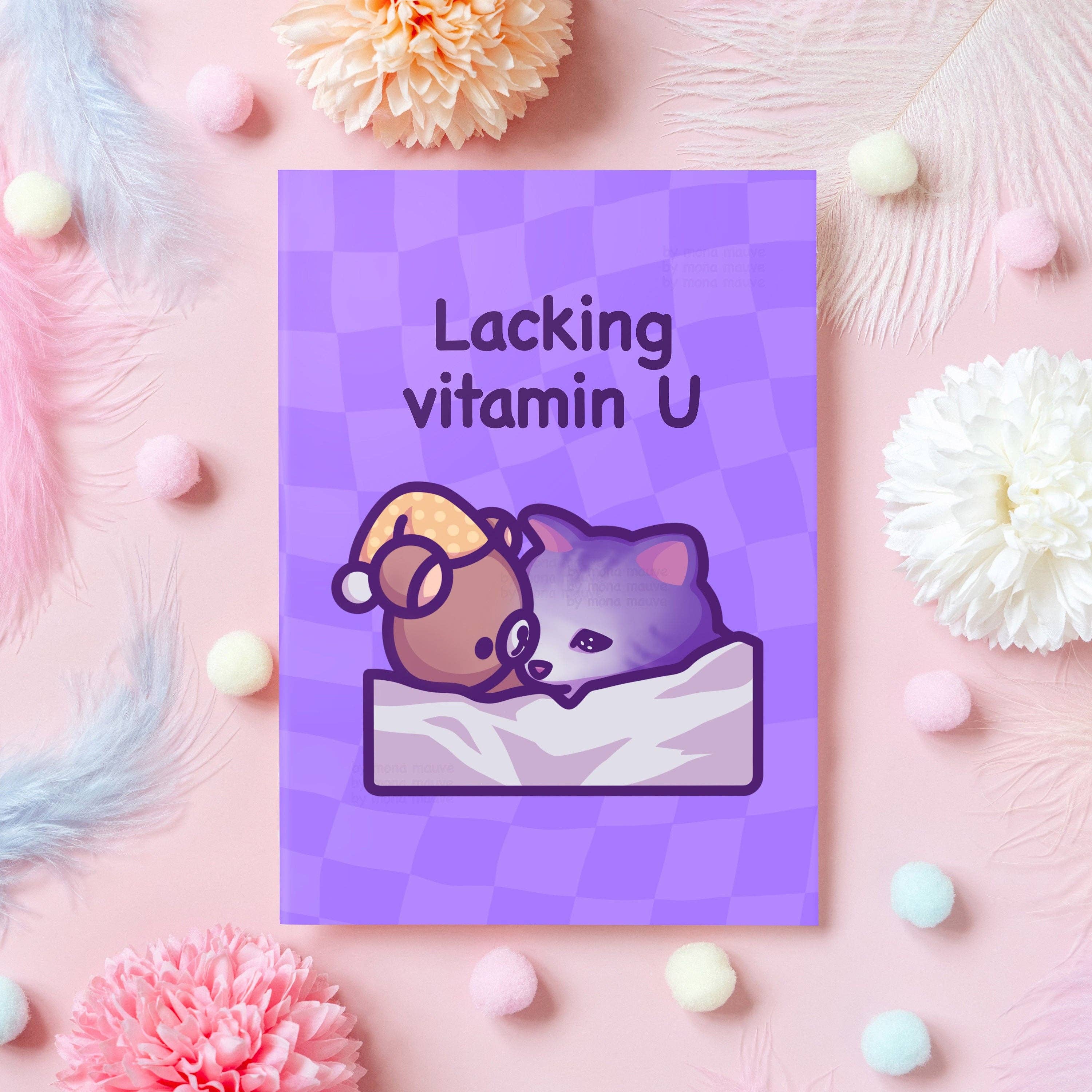 Lacking Vitamin U - Funny "I Miss You" Card