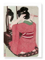 Carica l&#39;immagine nel visualizzatore di Gallery, BEFORE THE MIRROR: Japanese Greeting Card
