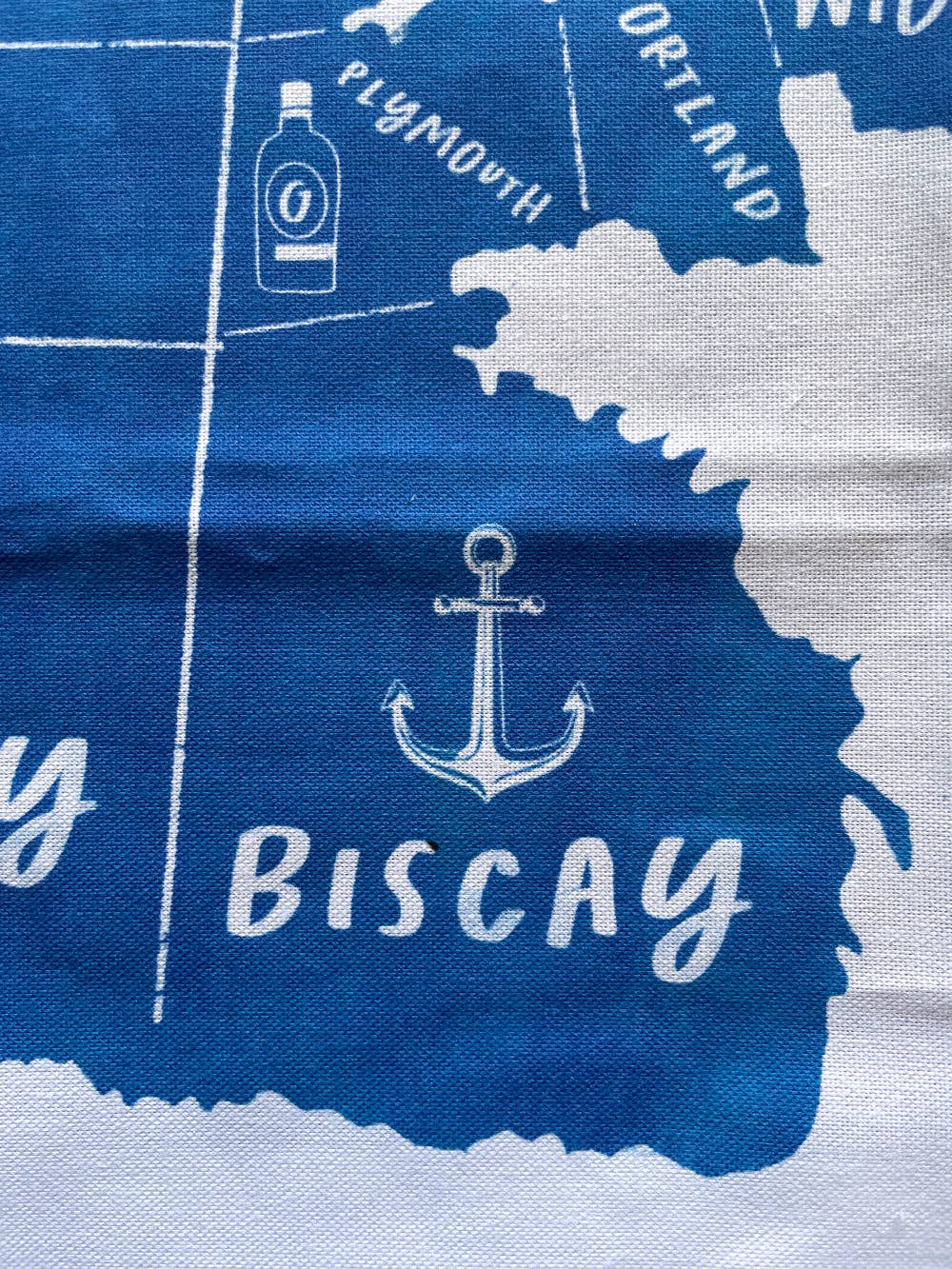 The Shipping Forecast - tea towel