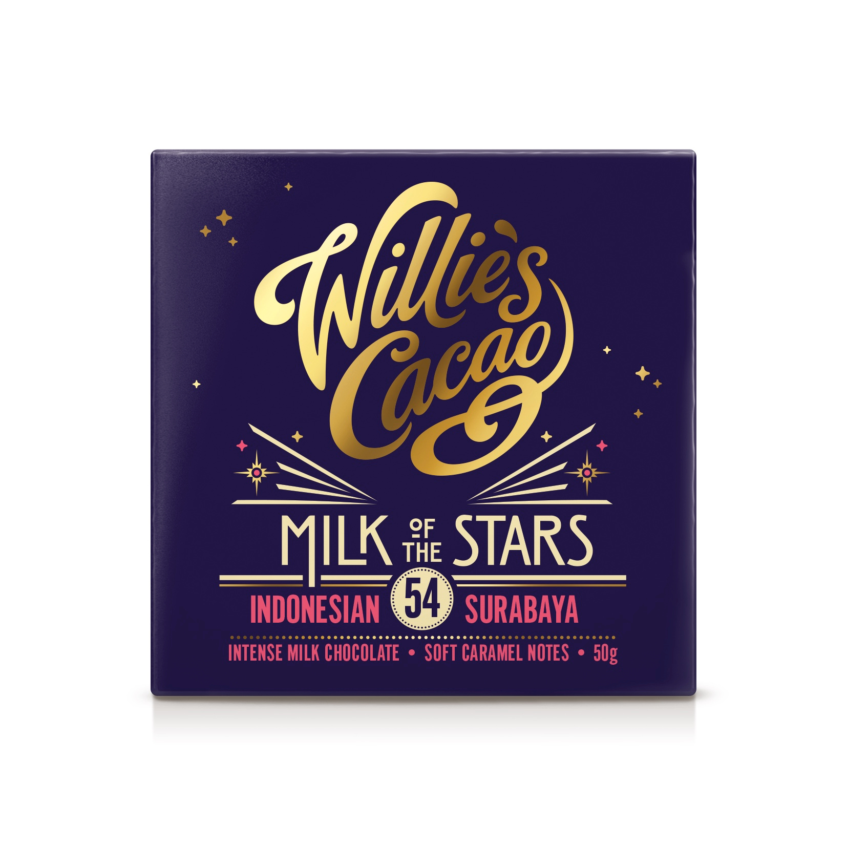 Milk of the Stars. Surabaya 54% milk chocolate. 50g bar