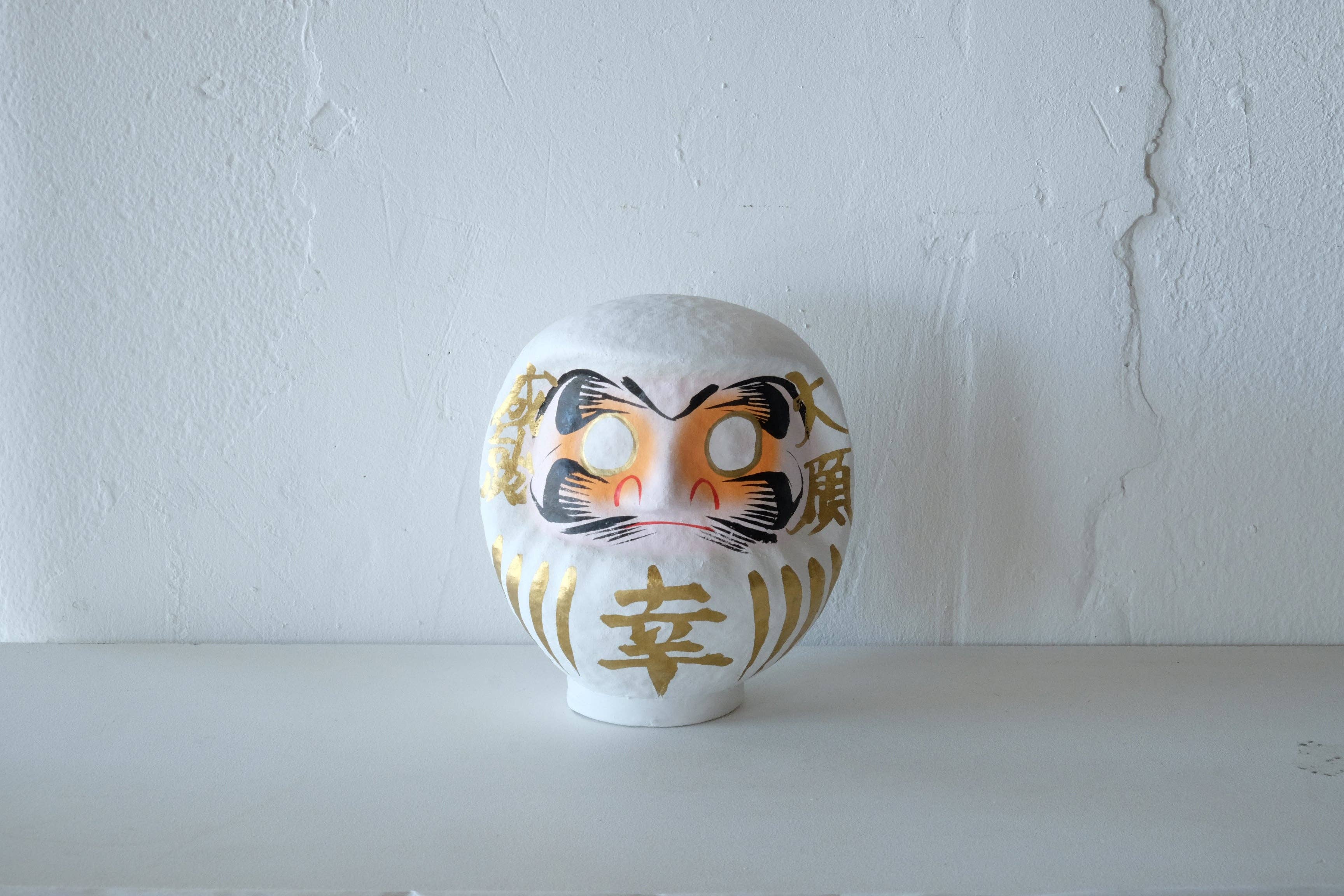 Daimonya Daruma 15cm White