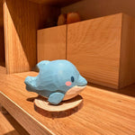 Load image into Gallery viewer, Gohobi Handcrafted Wooden Dolphin Ornament
