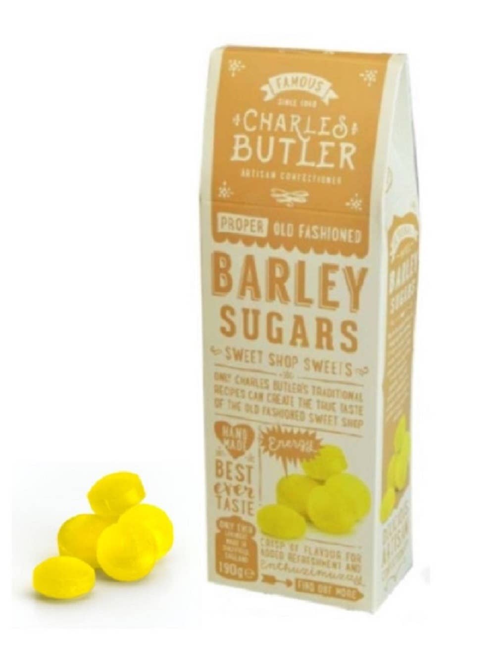 Charles Butler Barley Sugars 190g