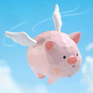 Flying Wooden Pig