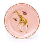 Load image into Gallery viewer, Giraffe Pink Trinket Dish
